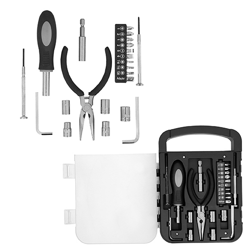 HR 023 SET DE HERRAMIENTAS KUL, NEGRO