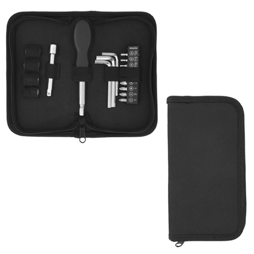 HR 030 SET DE HERRAMIENTAS POCKET, NEGRO