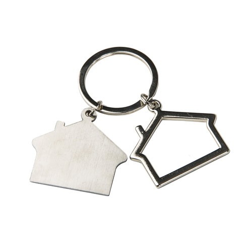MK 017 LLAVERO HOME, PLATA