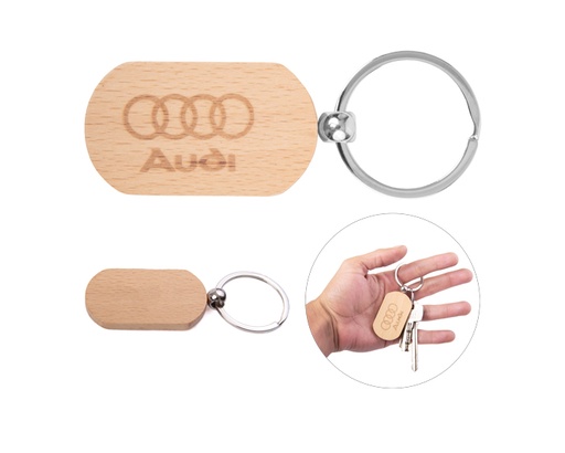 A2637 LLAVERO DE MADERA PANDA