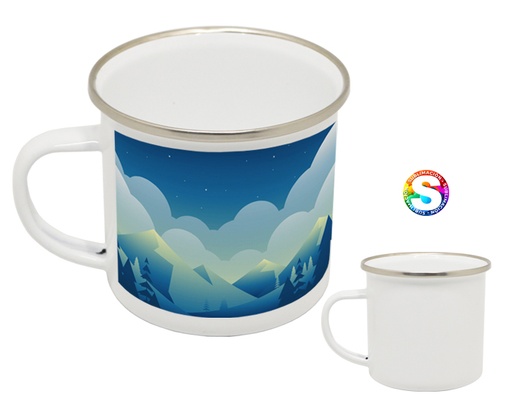 [DOV/A2762] A2762 TAZA DE PELTRE SUBLIMACION BENY