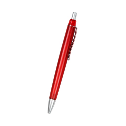 BL-044 BOLIGRAFO DE PLASTICO ESPARTA, ROJO