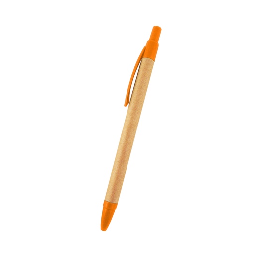 BL-049 BOLIGRAFO ECOLOGICO, NARANJA
