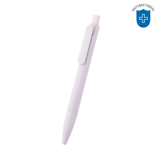 BL-148 BOLIGRAFO ANTIBACTERIAL, BLANCO