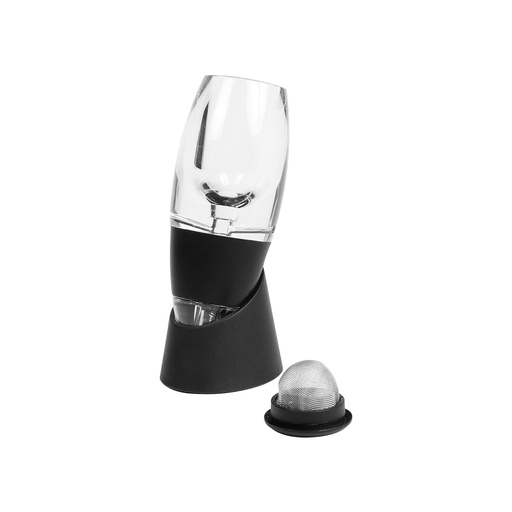 HM-033 DECATADOR DE VINO, NEGRO