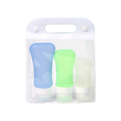 HM-041 SET DE 3 BOTELLAS VERANSI, BLANCO