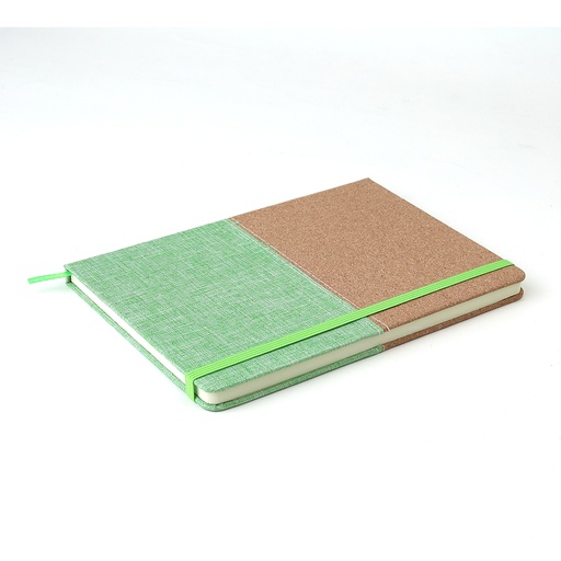 LB-062 LIBRETA CORCHO BI TONO