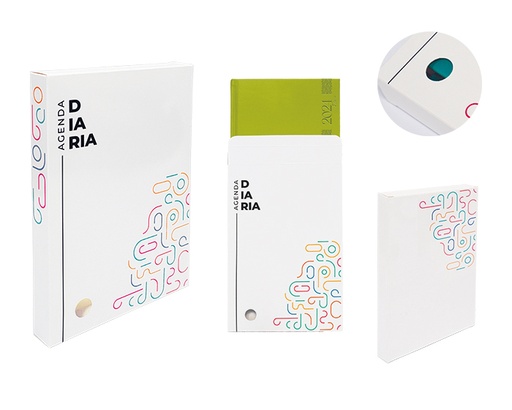 A2956 CAJA PARA AGENDA DIARIA NOVACAJA
