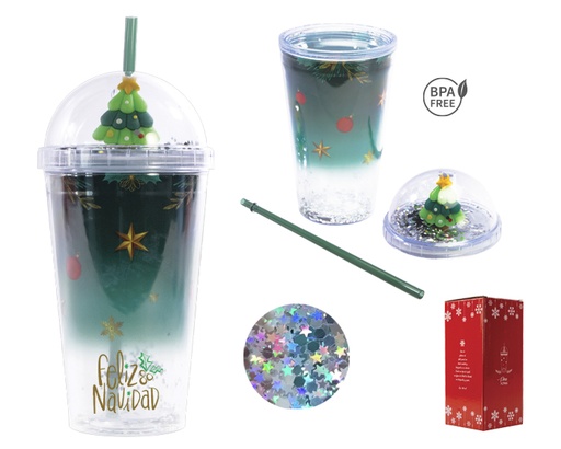 [DOV/A2966] A2966 VASO DE PLÁSTICO PINE