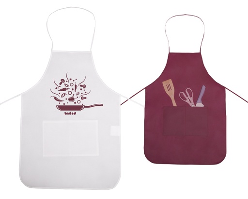 A2979 MANDIL CON BOLSA FRONTAL OROPEZA