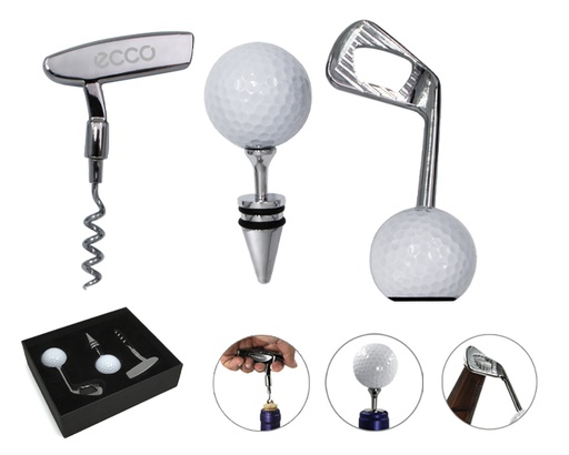 A3014 SET DE ACCESORIOS PARA VINO GOLFITO